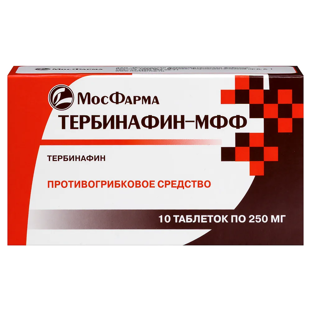 Terbinafine-MFF 250 mg 10 tablets
