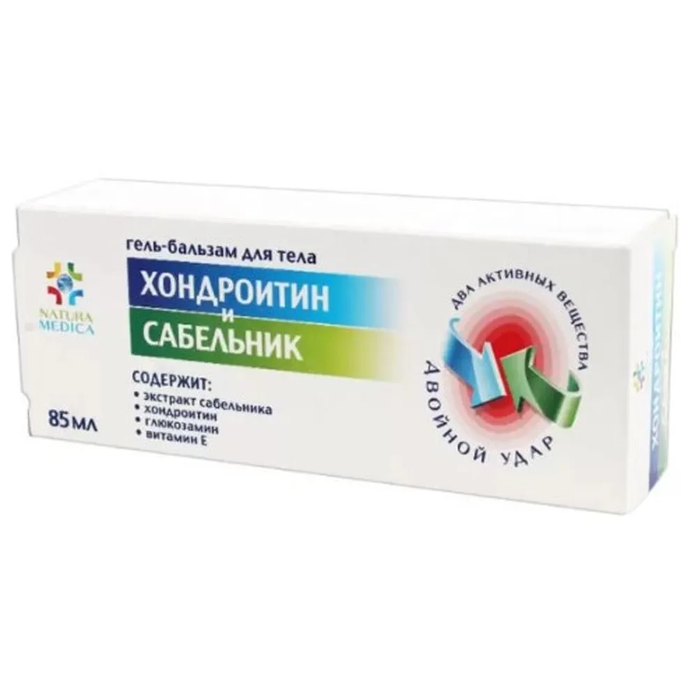Natura medica gel-balm chondroitin and sabreleaf 85 ml