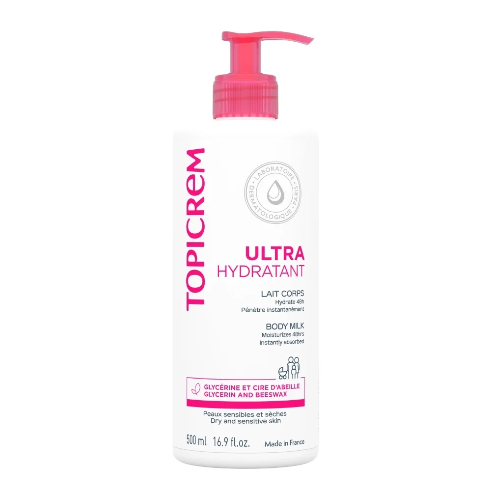 Topicrem Ultra-Moisturizing Body Milk 500 ml