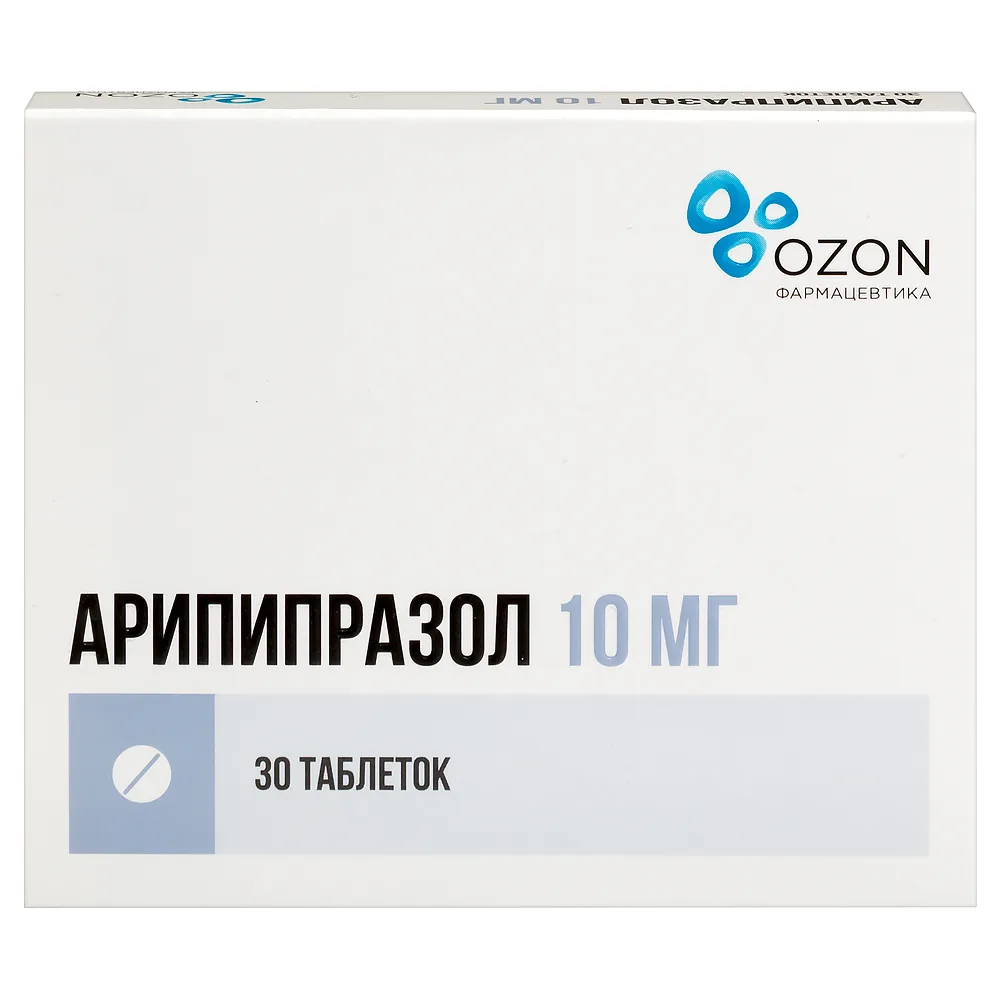 Aripiprazole 10 mg 30 tablets blister