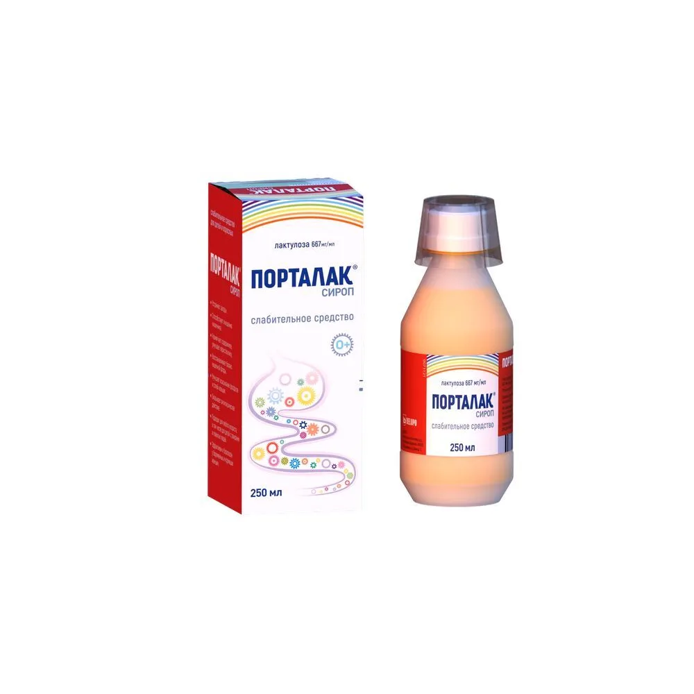 Portalak 667 mg/ml syrup 250 ml bottle