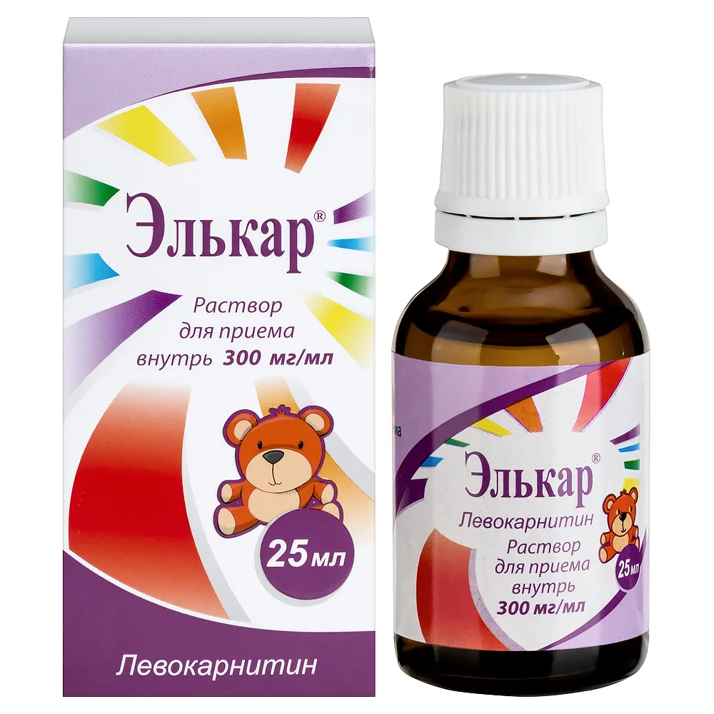 Elkar 300 mg/ml solution for oral use 25 ml bottle