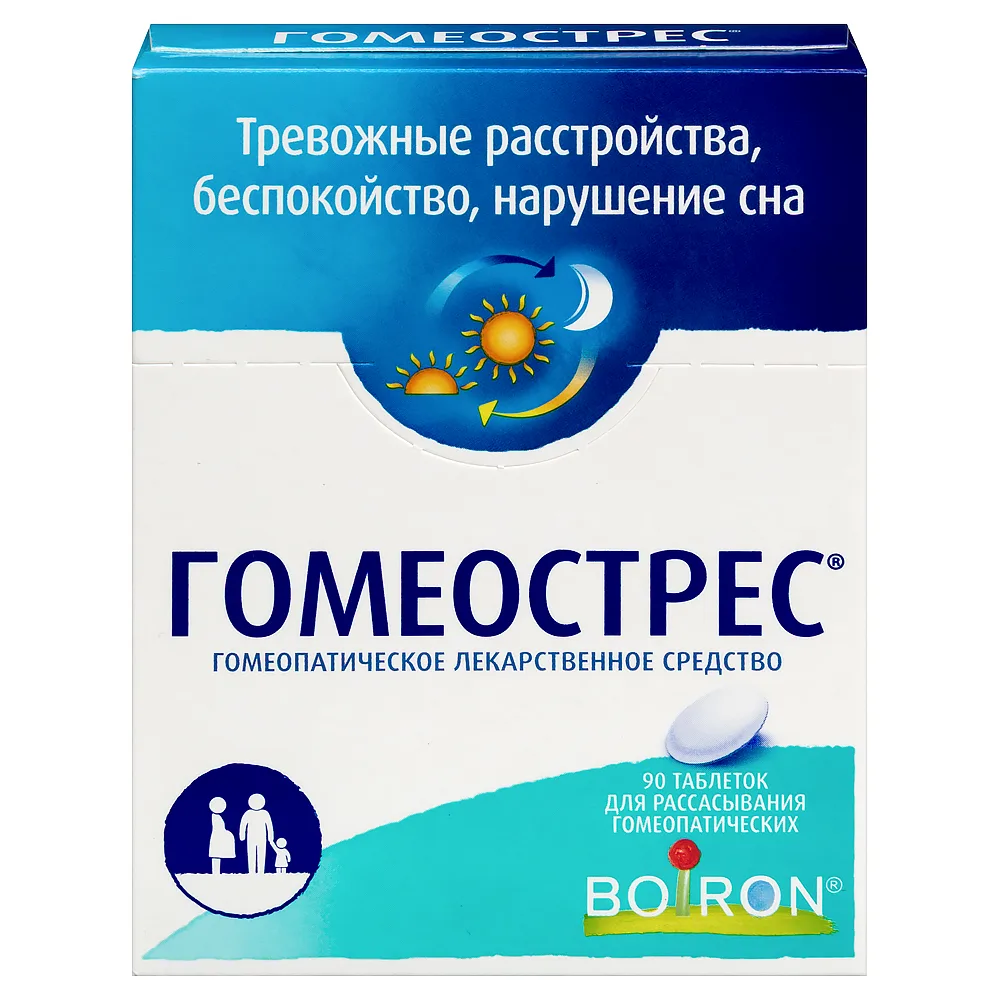 Homeostress 90 pcs. lozenges homeopathic