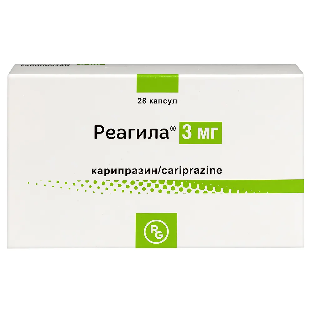 Reagila 3 mg 28 capsules