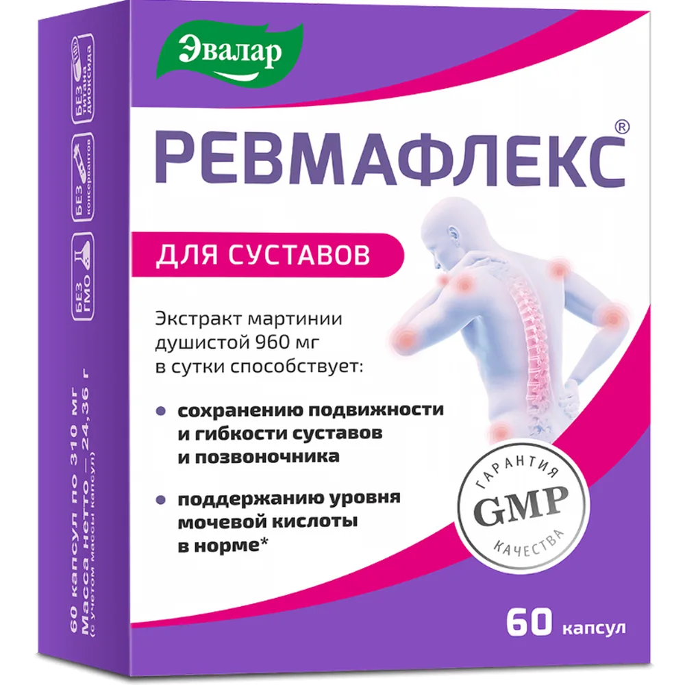 Revmaflex 60 capsules 310 mg