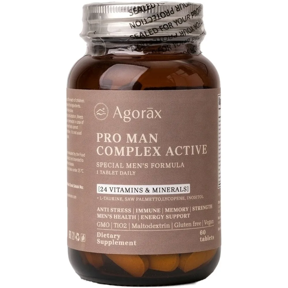 Agorax Pro Men (Men's) Complex Active 60 tablets 1550 mg