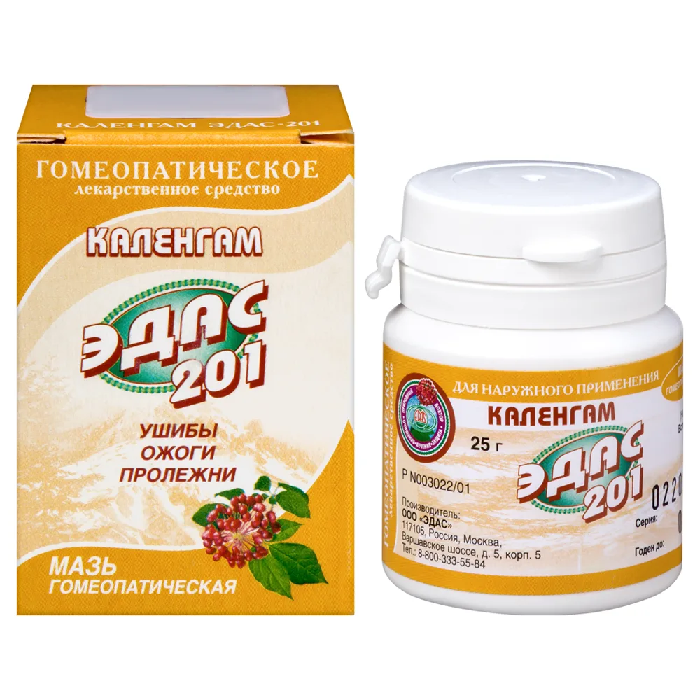 Edas-201 Kalengam Ointment for External Use Homeopathic 25 g
