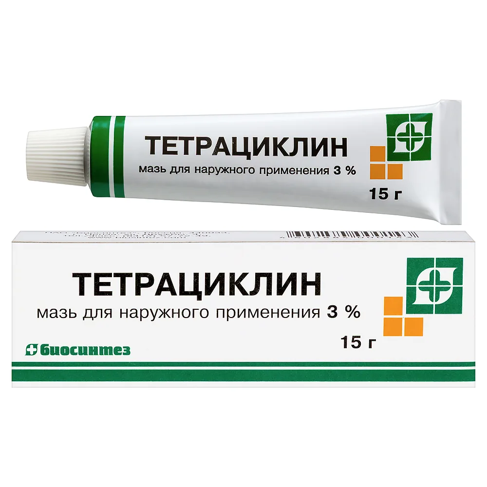 Tetracycline 3% ointment 15 g