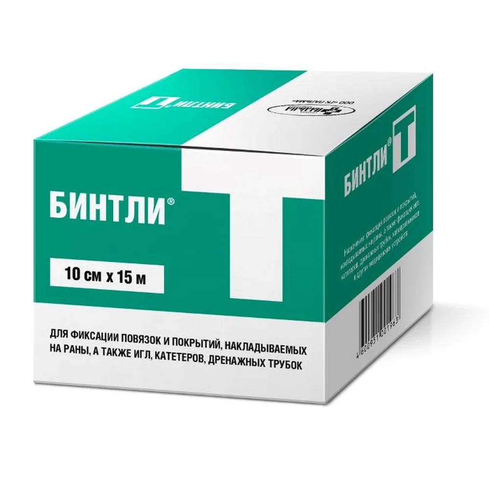 Bintli-T adhesive non-woven bandage for dressing fixation 10x1500 cm
