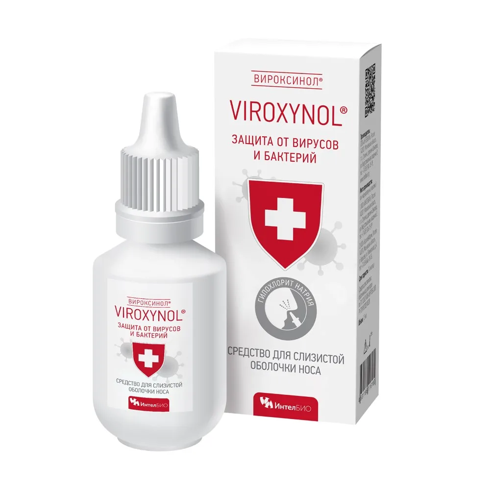 Viroxynol 15 ml dropper bottle nasal mucosa agent