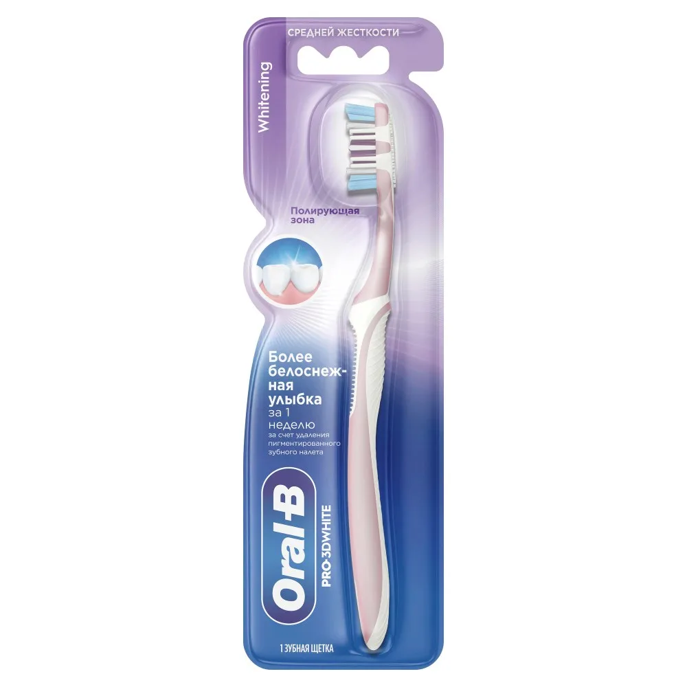 Oral-B Toothbrush Pro-3D White Whitening/Medium