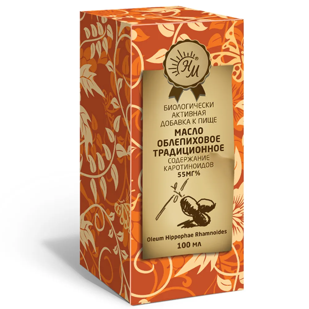 Natural Oils Sea-Buckthorn Oil Traditional 100 ml