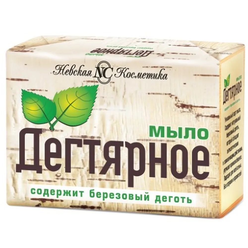 Nevskaya Kosmetika Tar Soap Ordinary 4x100 g