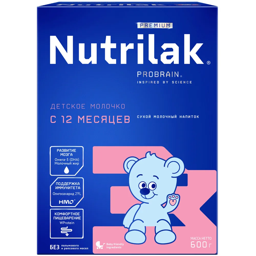 Nutrilak Premium 3 Dry Milk Drink for Children from 12 Months 600g