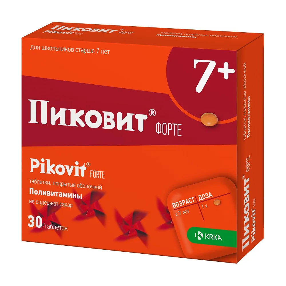 Pikovit Forte 30 coated tablets