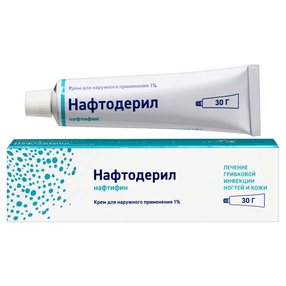 Naftoderm 1% cream for external use 30 g