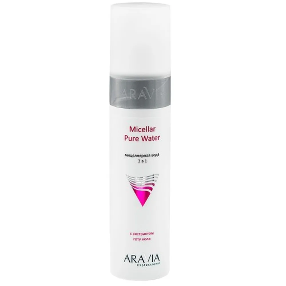Aravia Professional Micellar Water 3 in 1 with Gotu Kola Extract 250 ml