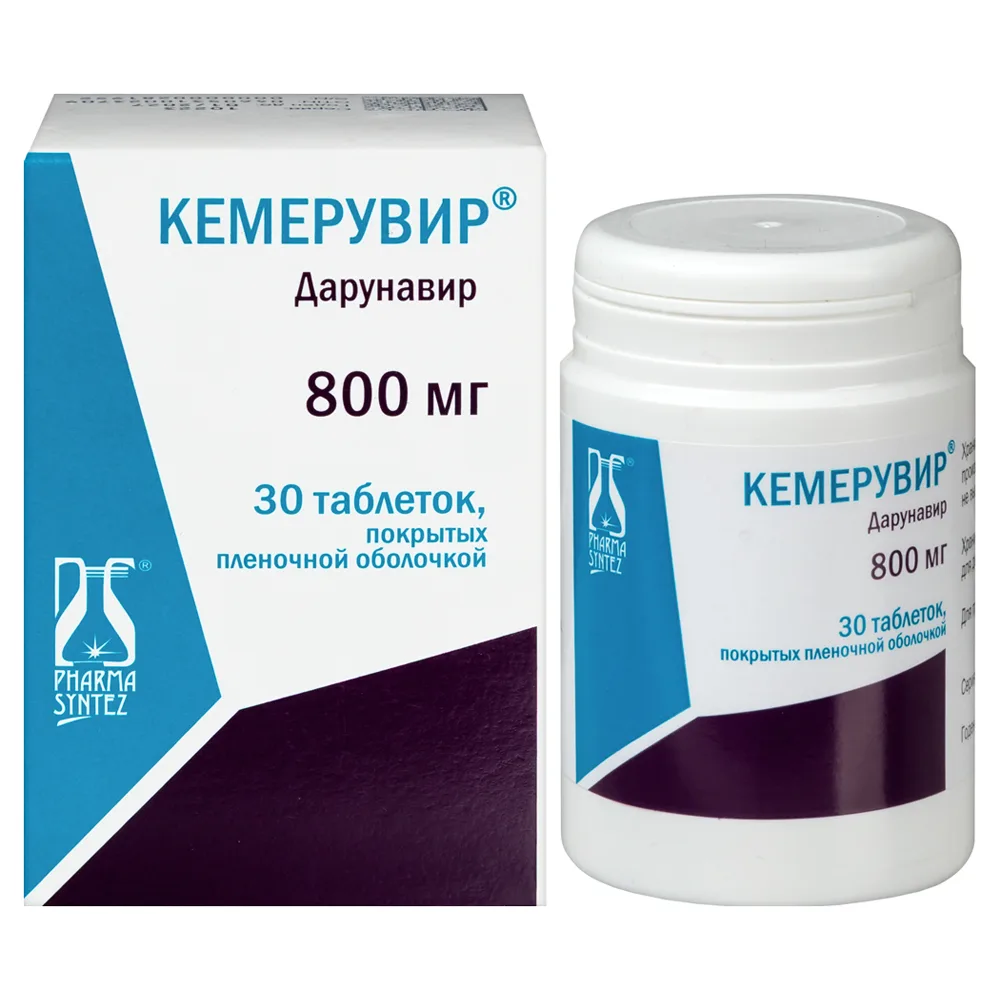Kemerovir 800 mg 30 pcs. bottle film-coated tablets