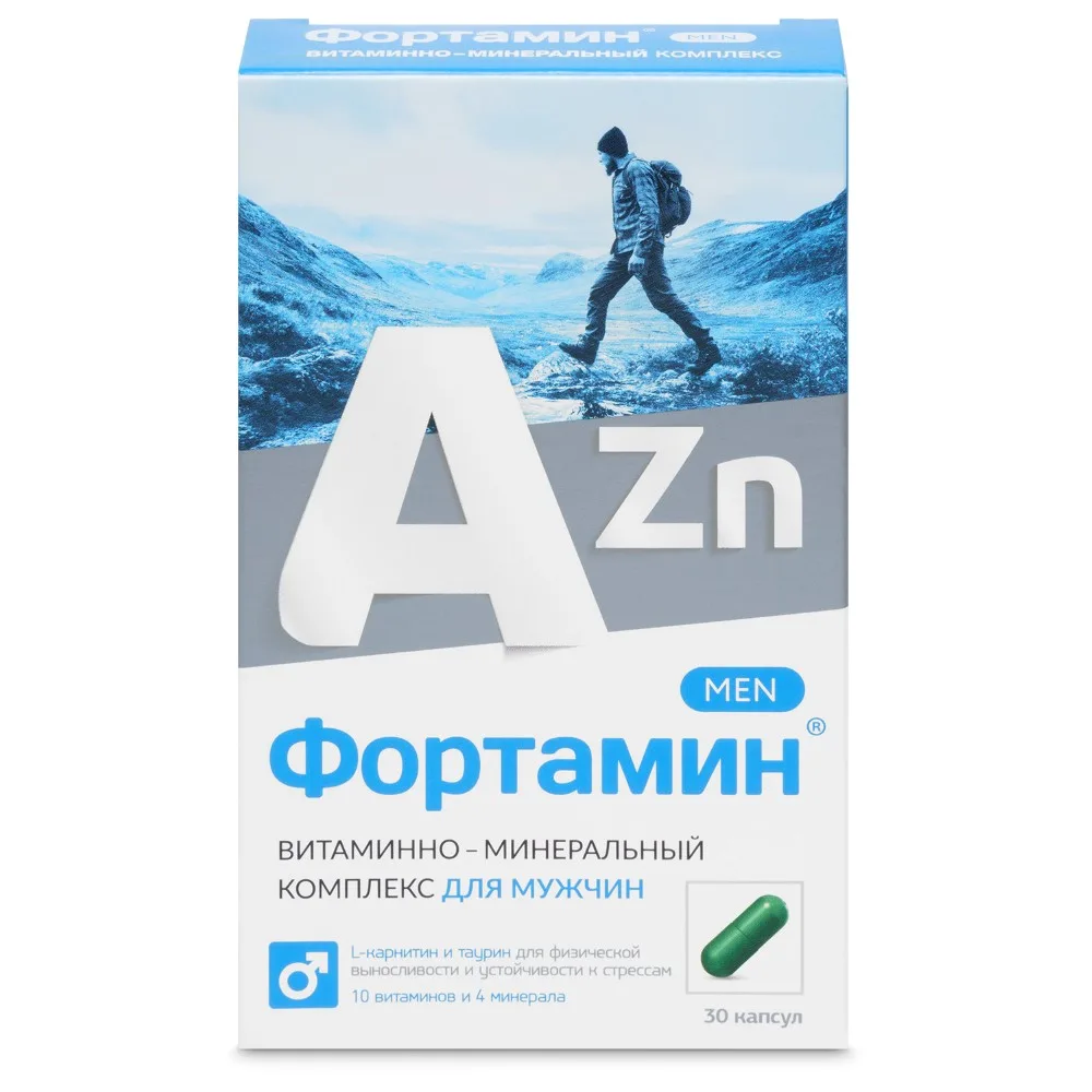 Fortamin for Men 30 capsules 580 mg