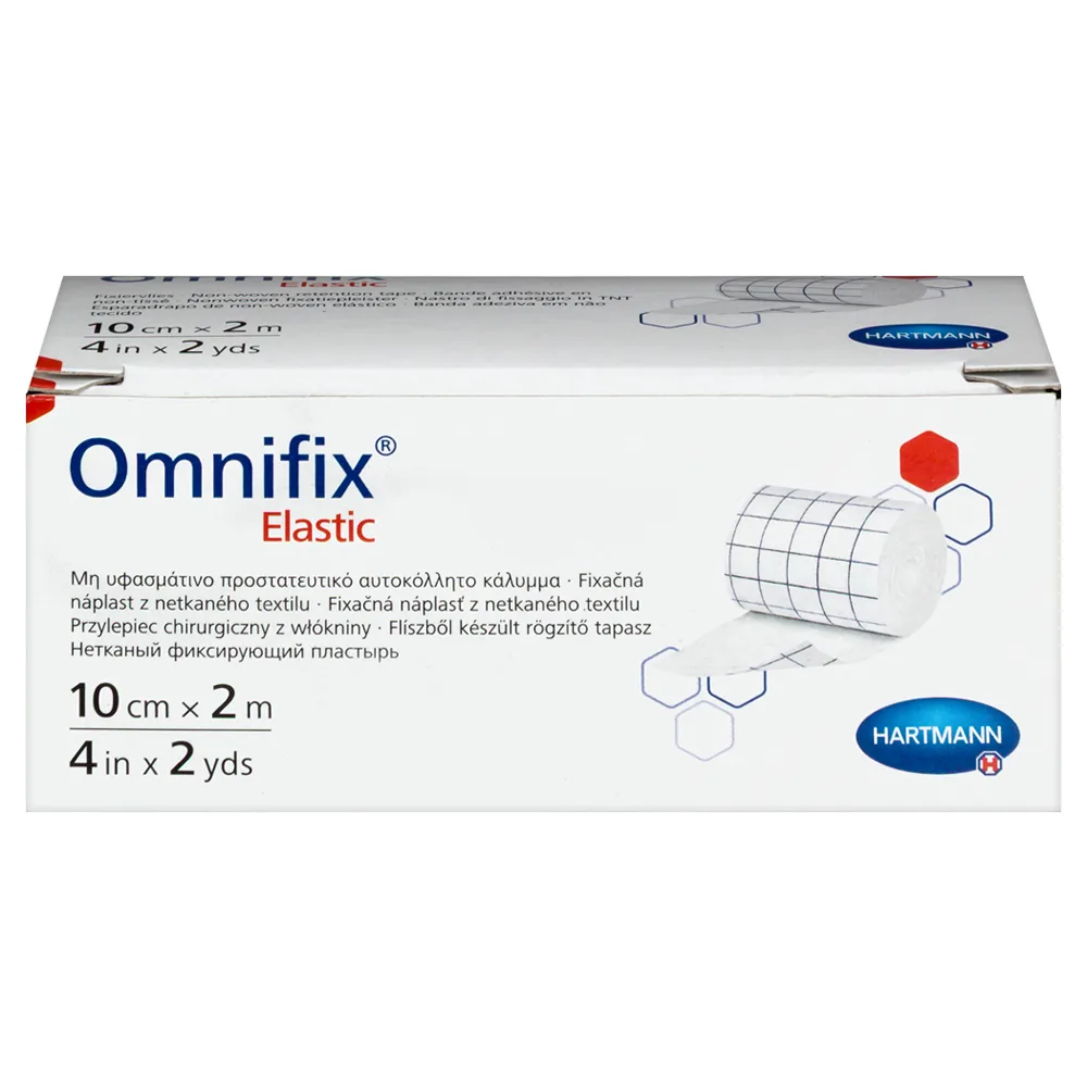 OMNIFIX ELASTIC patch 2m x 10cm non-woven fixing sterile