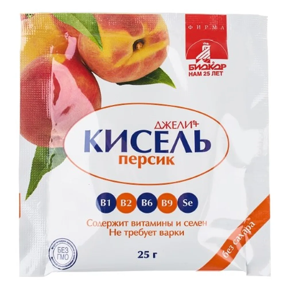 Jelly+ Peach 25 g Granulated Powder