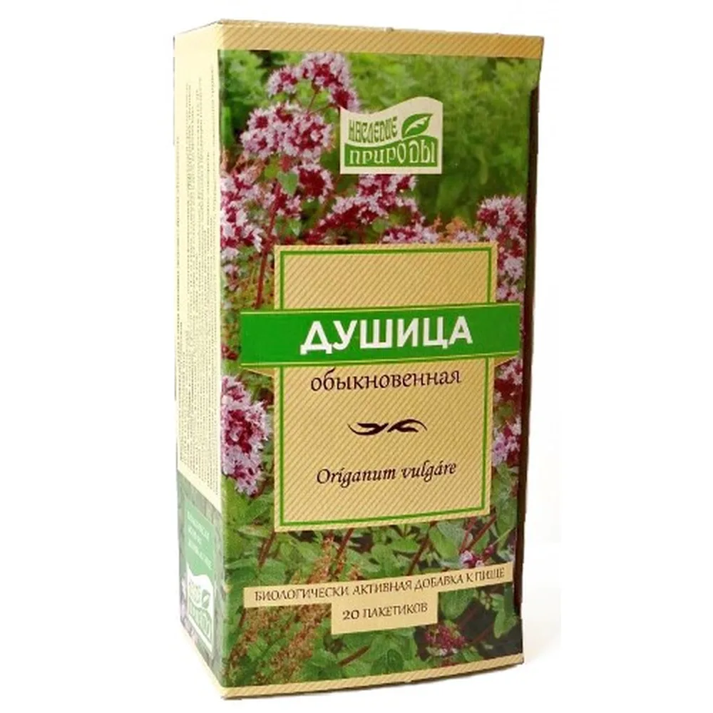 Oregano 1.5 g 20 pcs filter bags Nasledie Prirody
