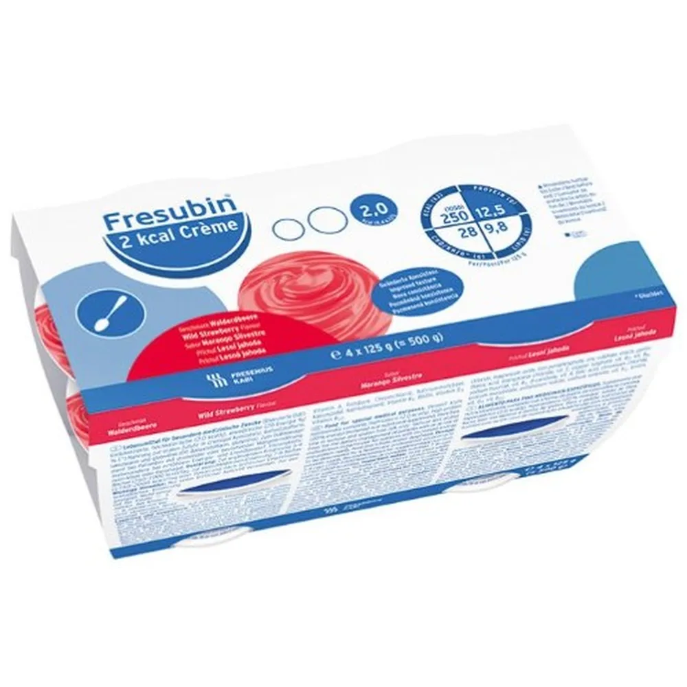 Fresubin cream 2 kcal strawberry flavor mixture 125 g 4 pcs.