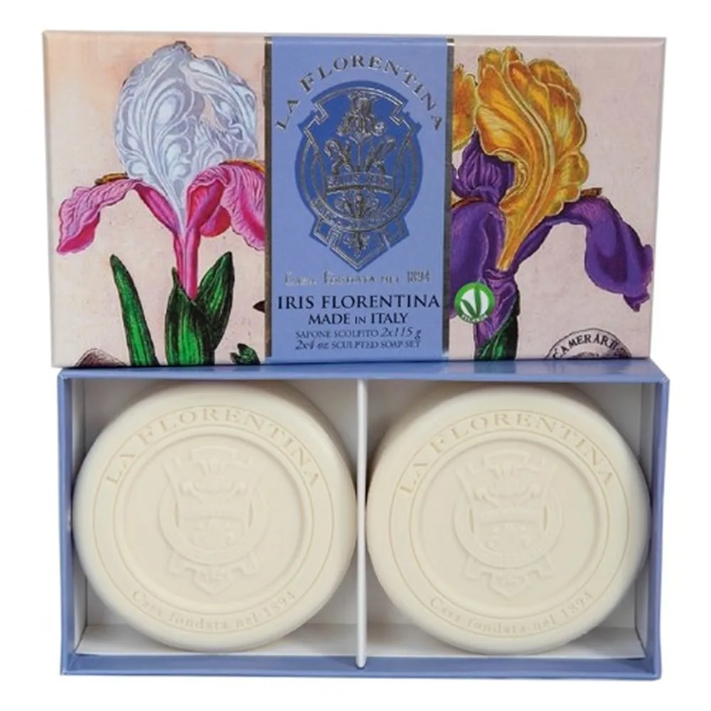 La Florentina kit toilet soap solid Florentine iris 115 g 2 pcs.