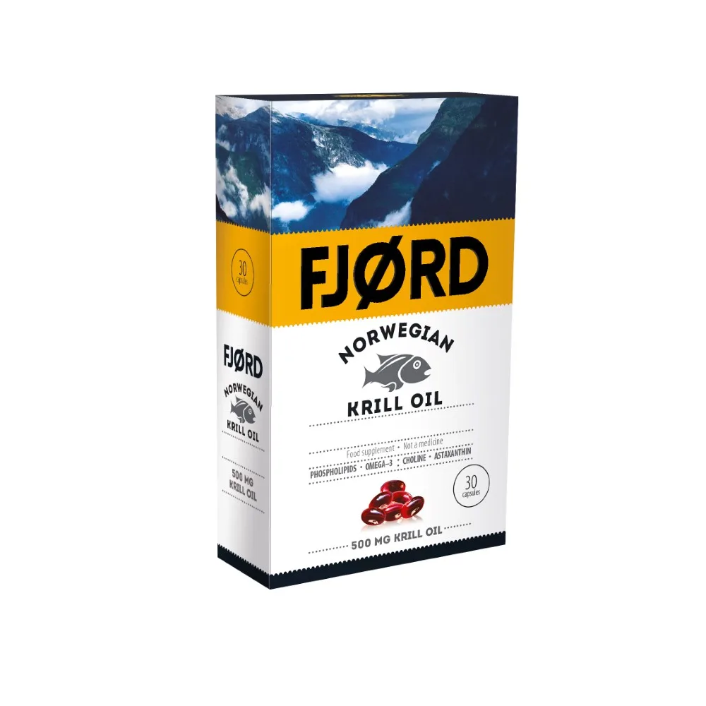 Fjord Norwegian Krill Oil 30 capsules 0.715 g