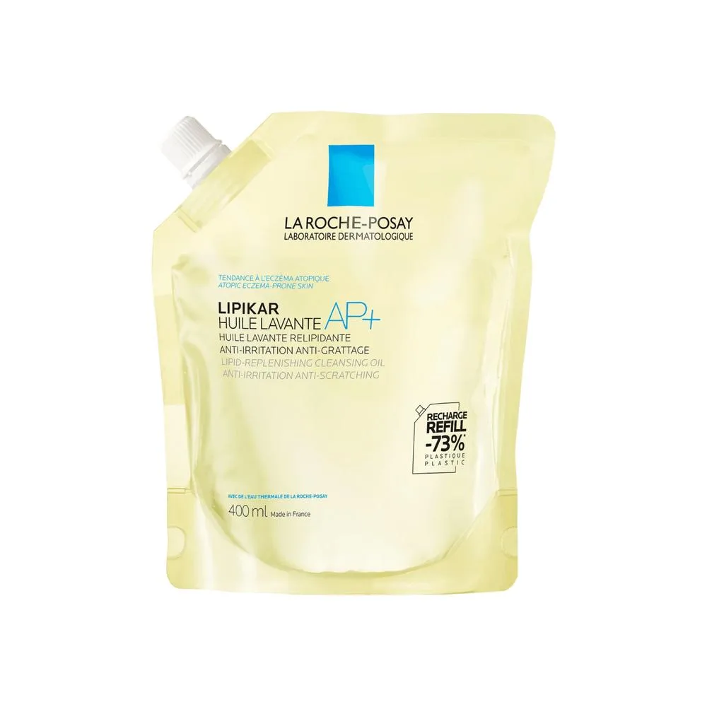 La Roche-Posay Lipikar AP+ Lipid-Replenishing Soothing Oil for Bath and Shower 400 ml/Refill