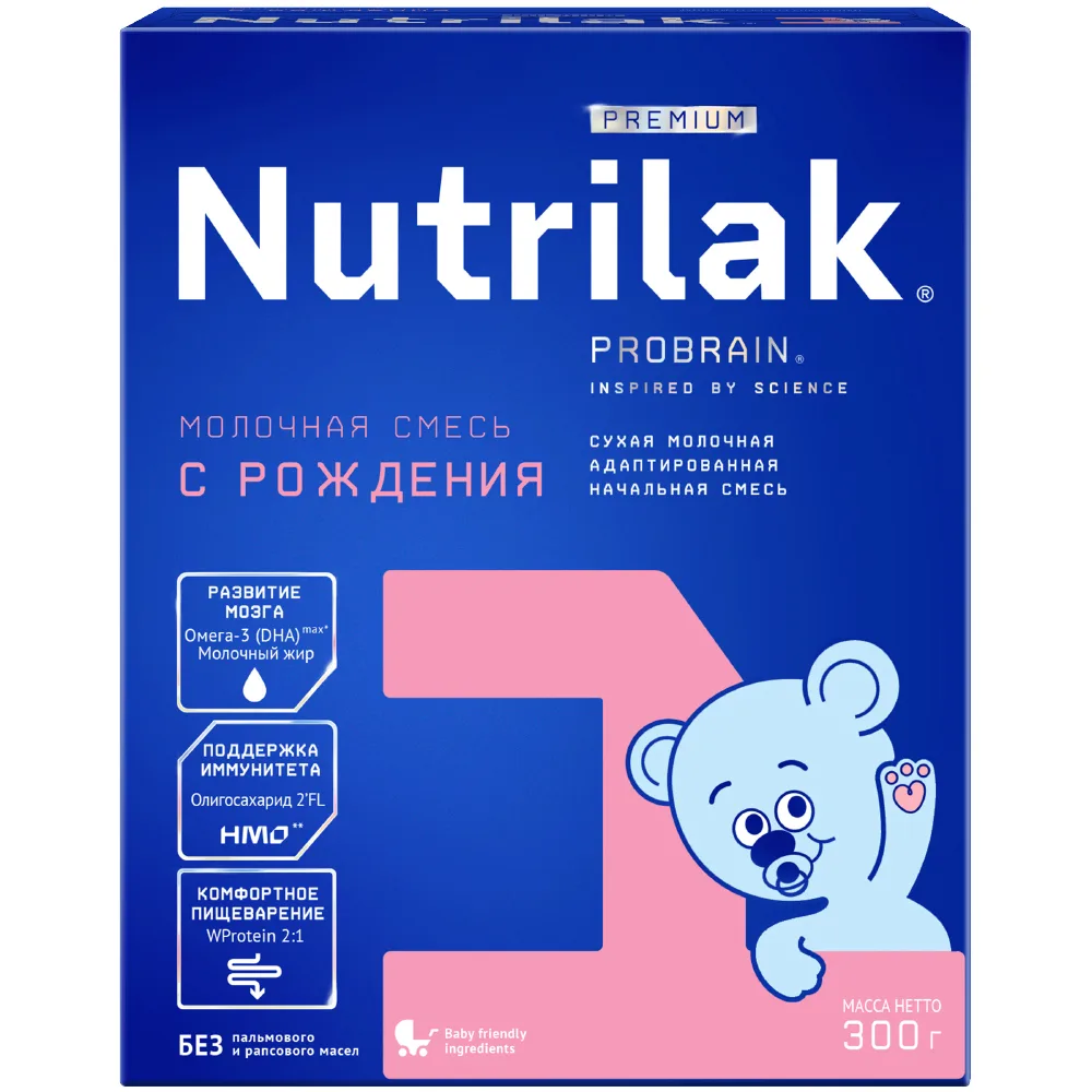 Nutrilak Premium 1 Dry Infant Milk Formula Adapted 0-6 Months 300g