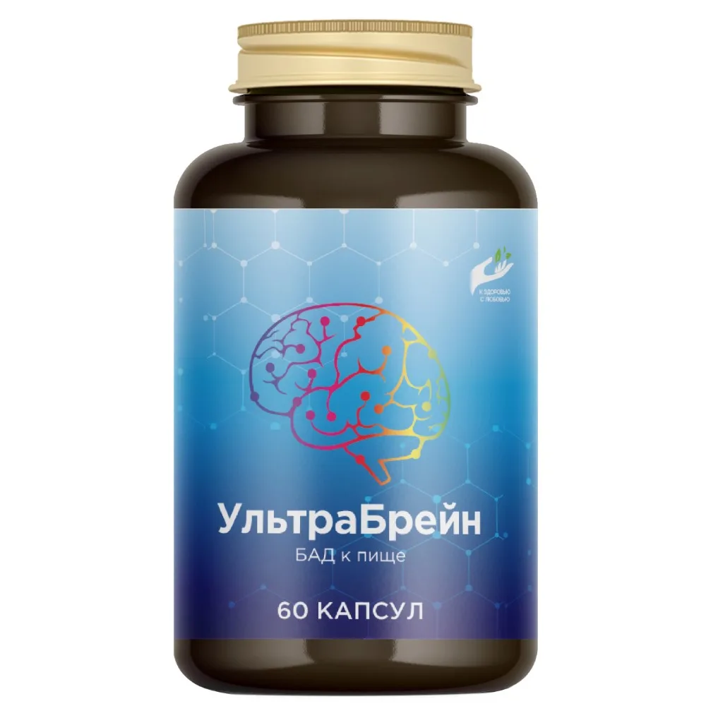 Ultrabrain 60 capsules 0.76 g