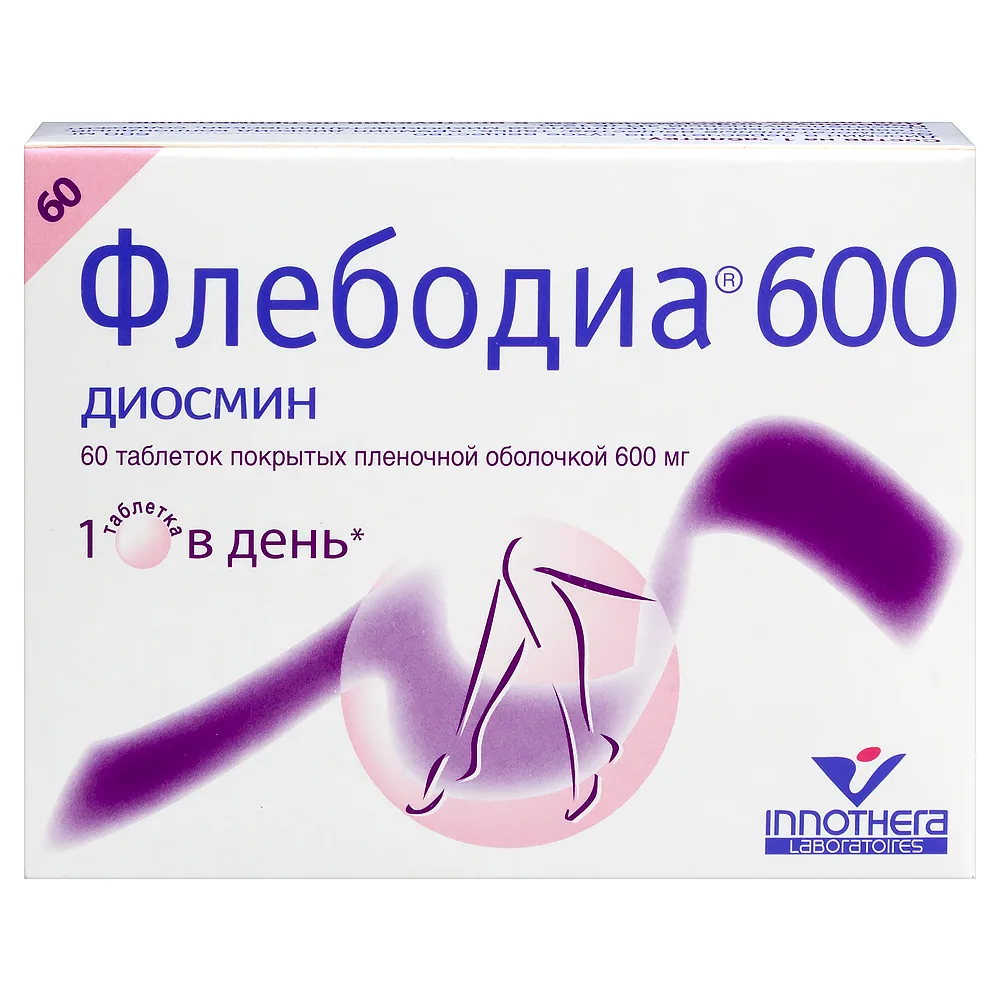 Flebodia 600 600 mg 60 coated tablets