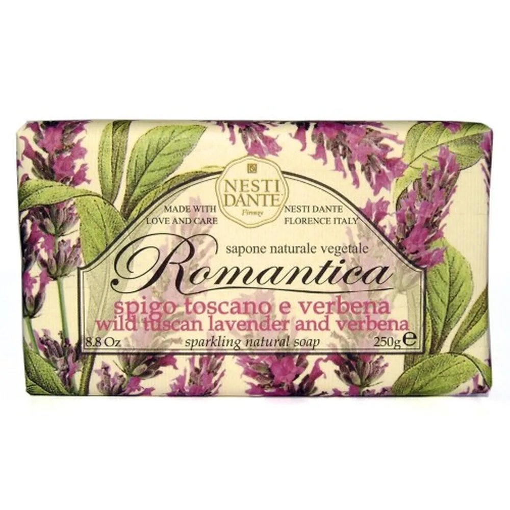 Nesti Dante Romantica Soap Tuscan Lavender and Verbena 250 g