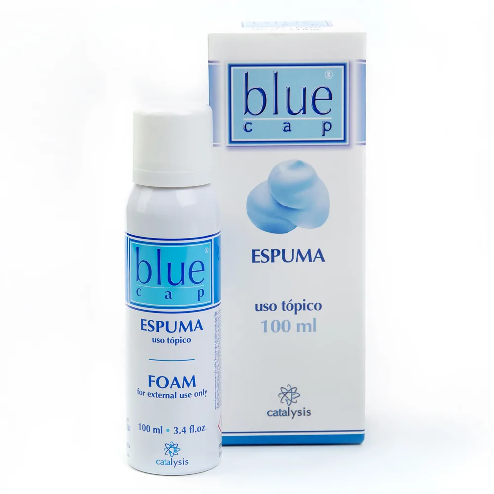 Blue Cap Moisturizing and Nourishing Foam for Dry and Sensitive Skin 100 ml