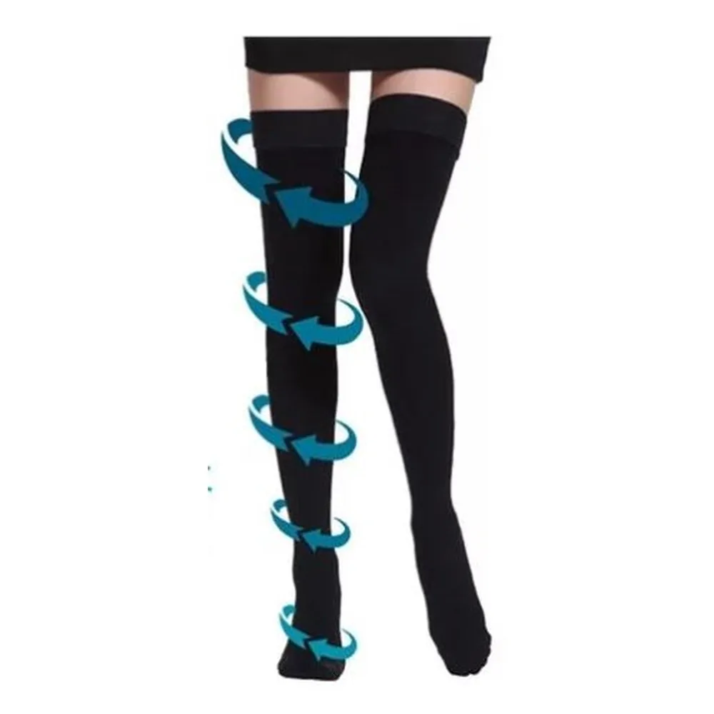 Tonus Elast Lux Medical Compression Stockings Class 2 Size 5 Height 1 Black