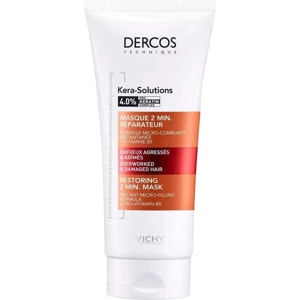 Vichy Dercos Kera-Solutions Express Mask with Pro-Keratin Complex Hair Surface Reconstruction 200 ml