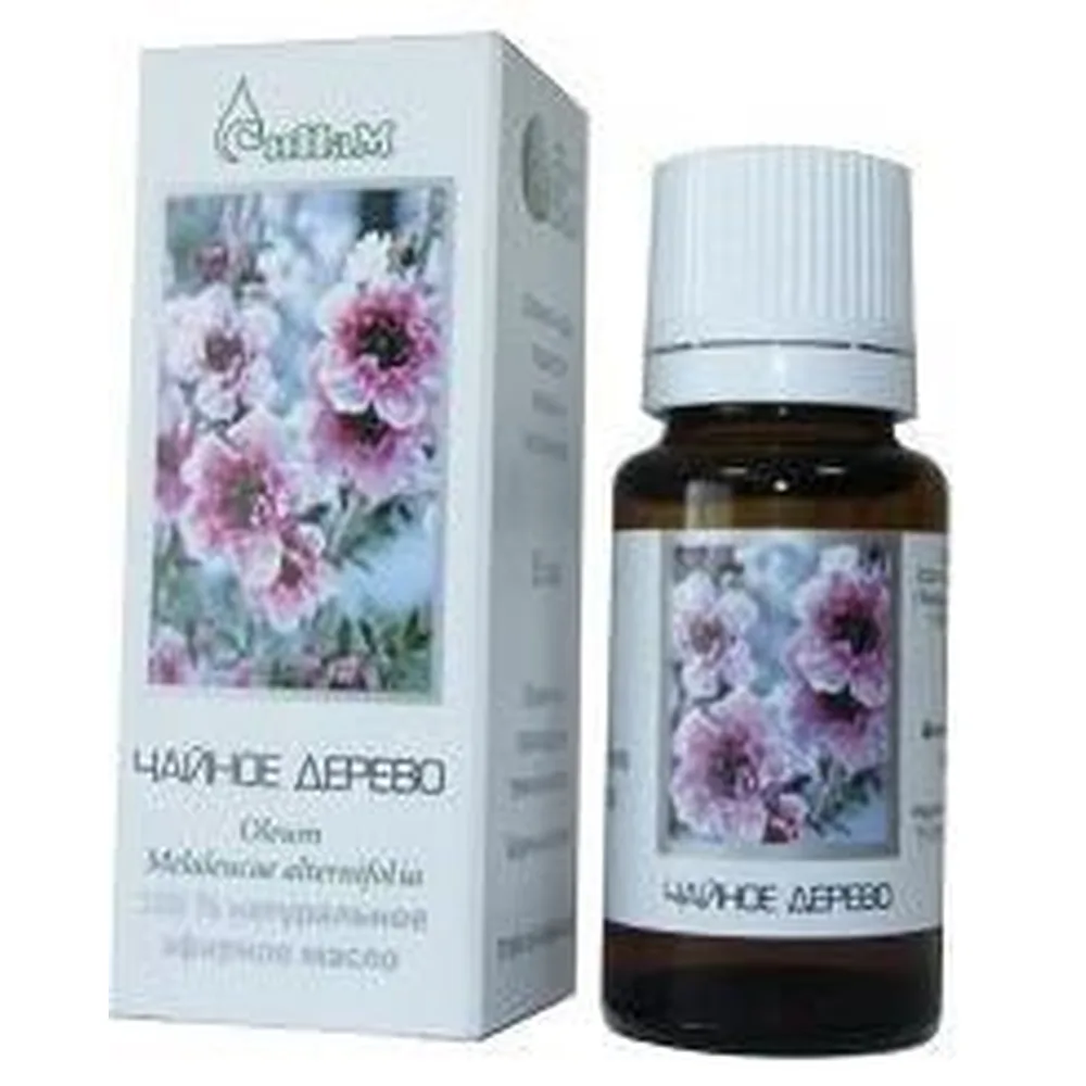 Sinam oil tea tree essential 15 ml in individual packaging