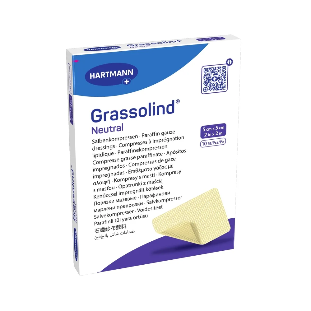 Grazolind Neutral Ointment Dressing 5x5 cm 10 pcs.