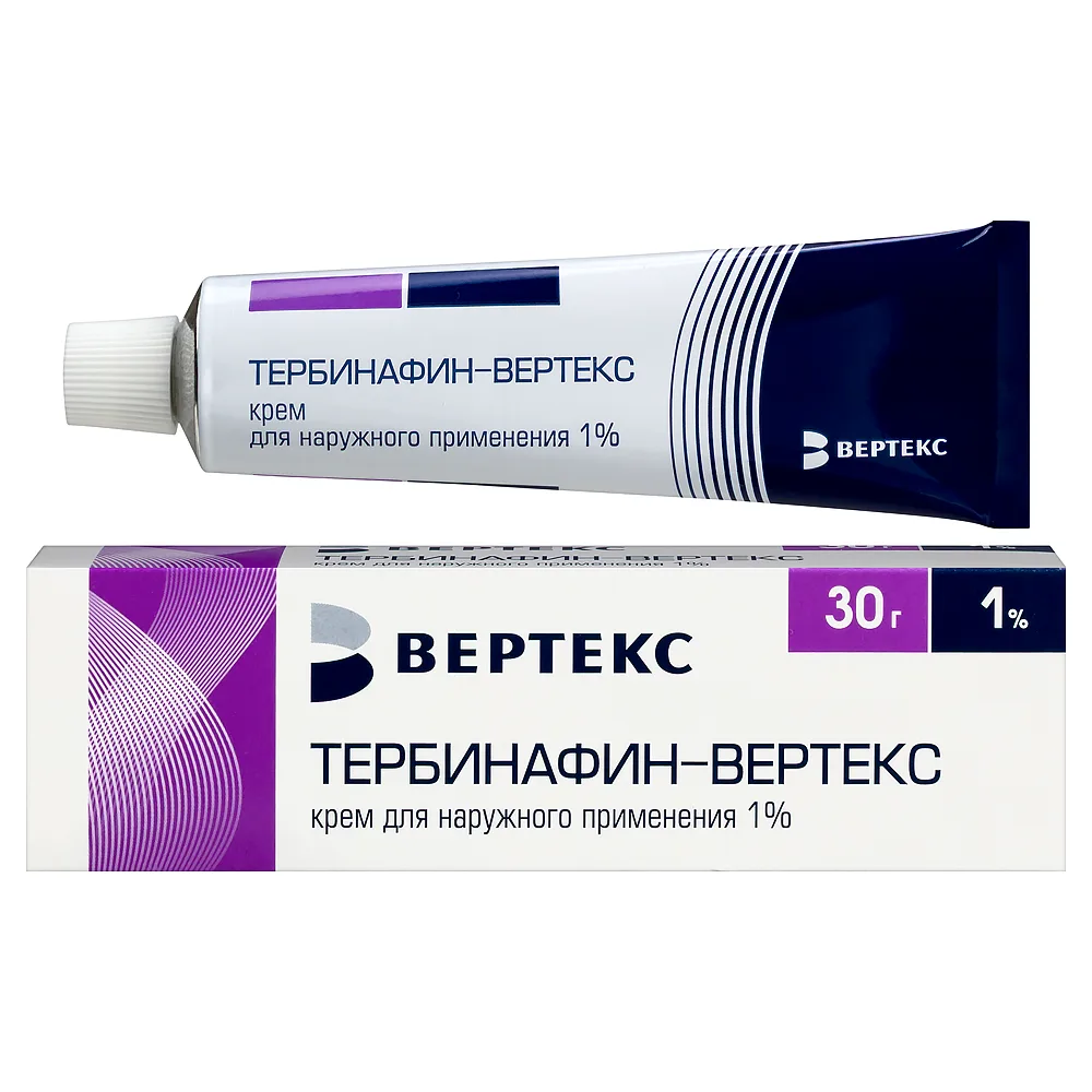 Terbinafine-Vertex 1% Cream for External Use 30 g