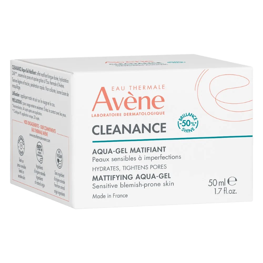 Avene Cleanance Mattifying Aqua-Gel 50 ml