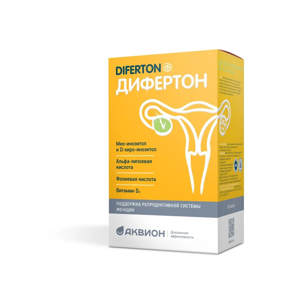 Diferton 60 capsules 835 mg