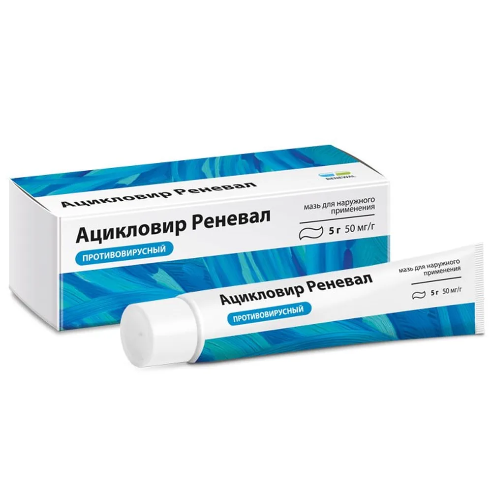 Acyclovir Reneval 5% ointment for external use 5 g