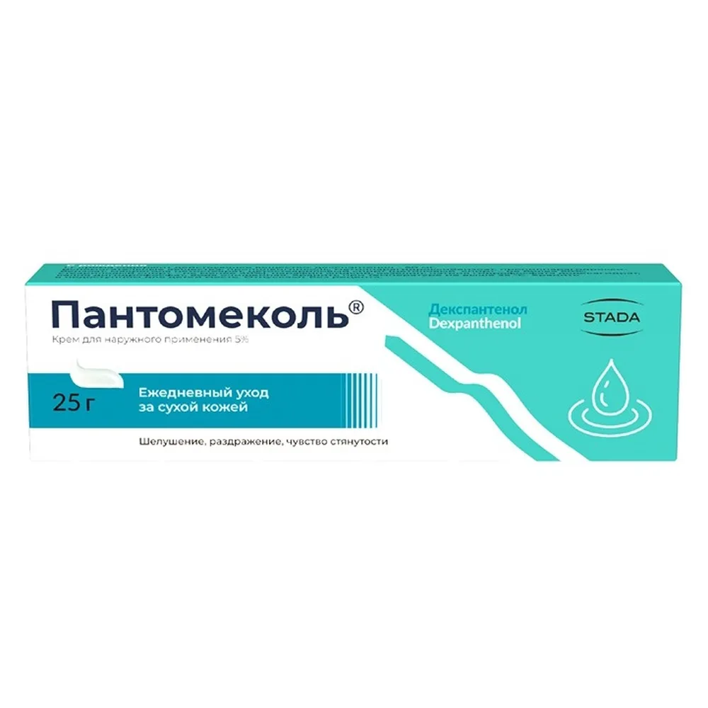 Pantomecol 5% cream for external use 25 g