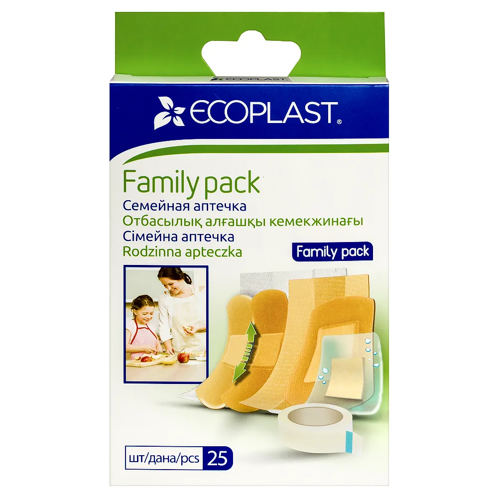 Ecoplast medical patch (set) 25 pcs.
