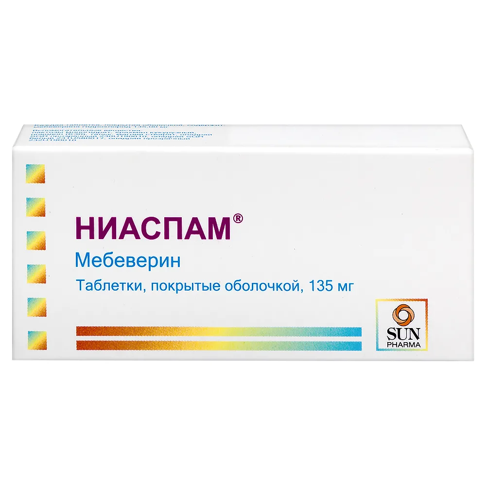 Niaspam 135 mg 30 coated tablets