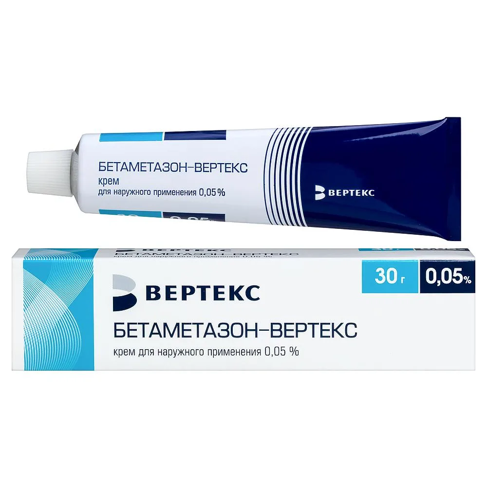 Betamethasone-Vertex 0.05% cream for external use 30 g