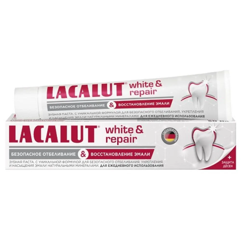 Lacalut White &amp; Repair Toothpaste 75 ml