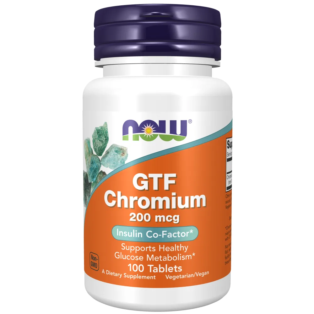 Chromium 200 mcg 100 tablets 386 mg