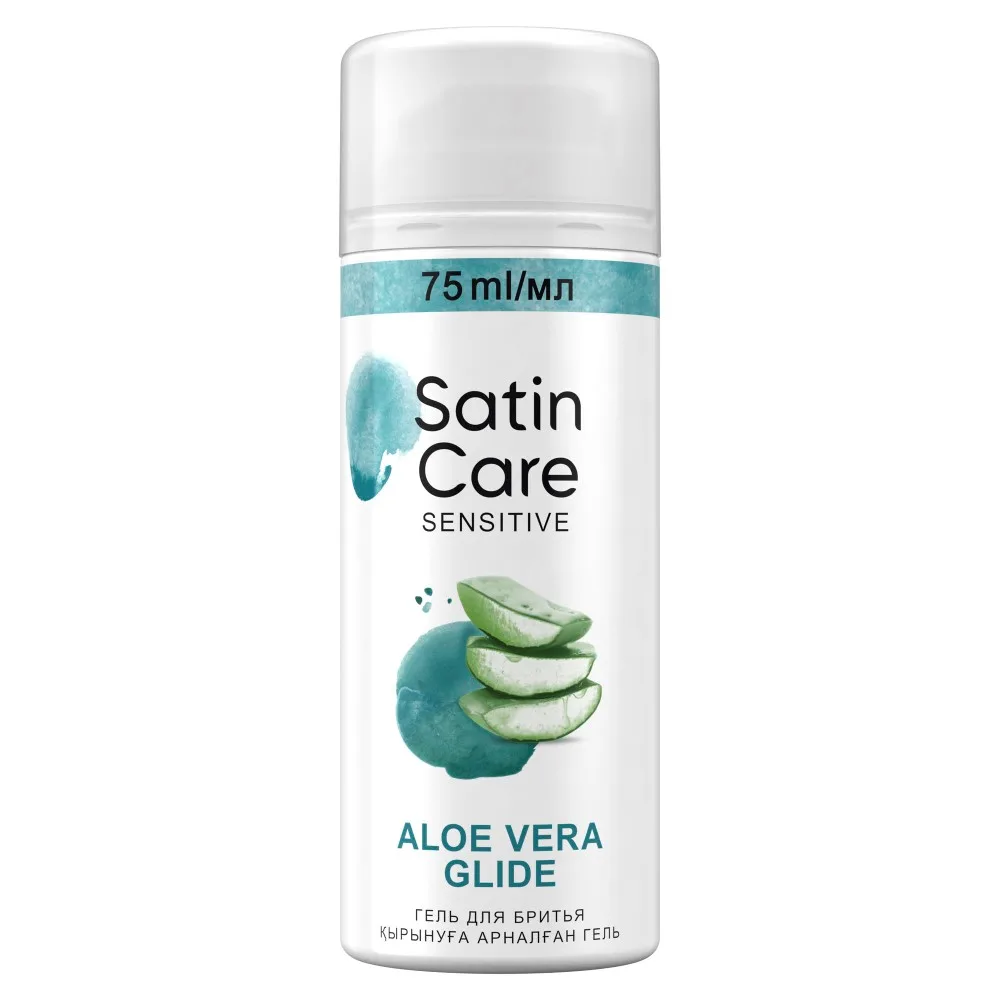 Satin Care Sensitive Aloe Vera Glide Gel 75 ml